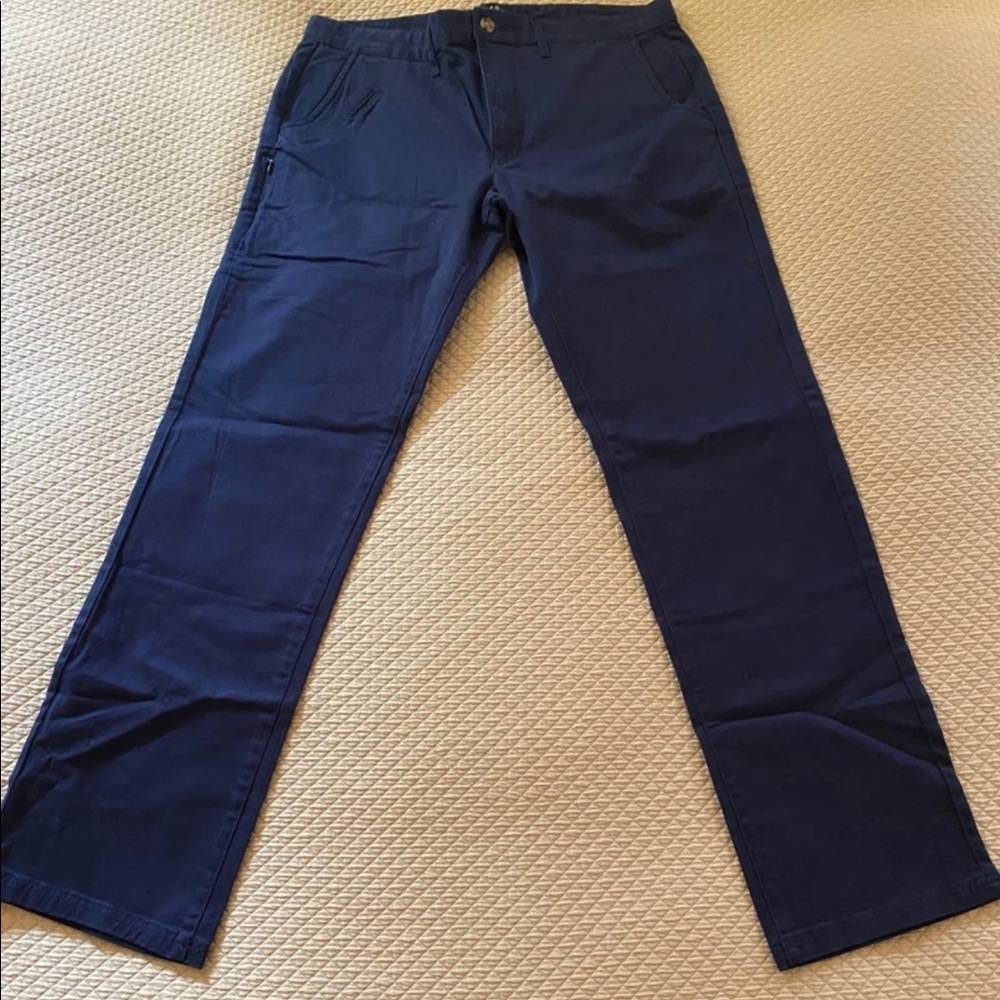 Men's 34" Five Four Blue Chino Pants